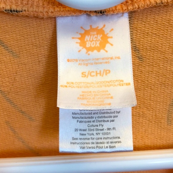 🎃🆕💚Nick Box Ahh!Real Monsters Krumm Cosplay Sweatshirt Size S!BNWOT!🎃💚🧡💚 - Picture 5 of 5